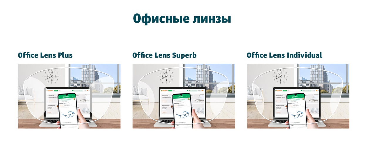Офисные линзы Zeiss
