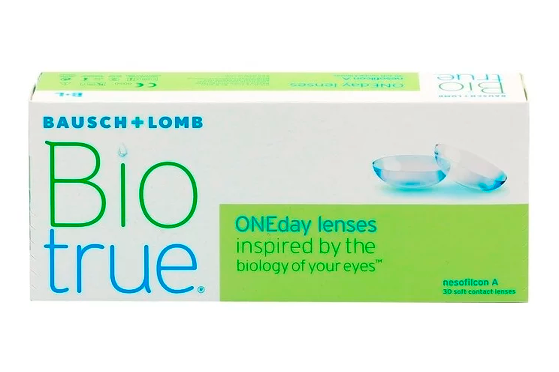 Контактные линзы Biotrue ONEday