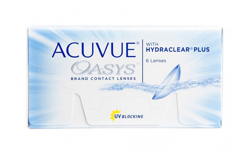 Силикон-гидрогелевые линзы Acuvue Oasys