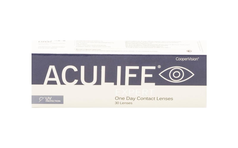 Однодневные силикон-гидрогелевые линзы Aculife Expert