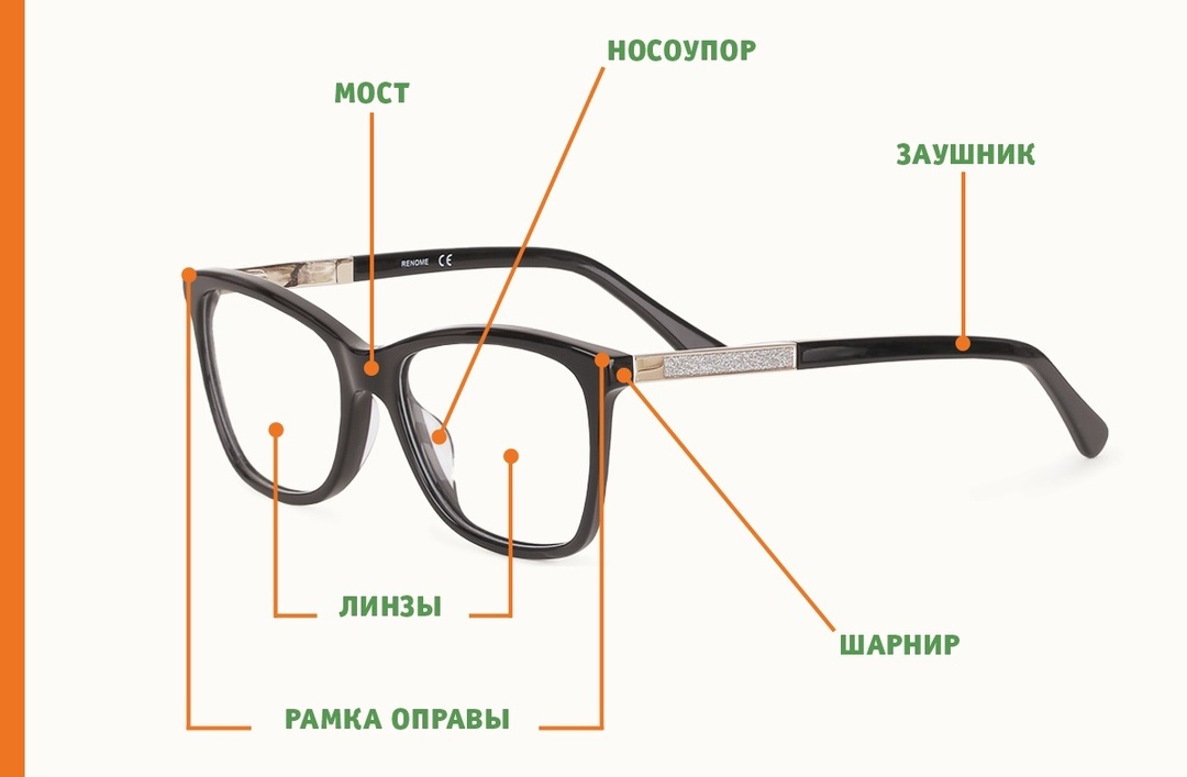 из чего состоят очки