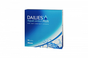 Контактные линзы Dailies AquaComfort Plus (90 линз)
