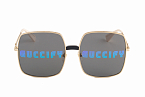 Солнцезащитные очки -  Gucci 0414S-002 60 (+) - 0