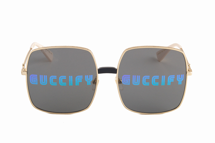 Солнцезащитные очки -  Gucci 0414S-002 60 (+) - 0