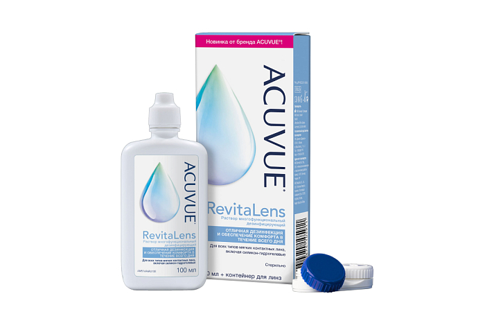 Аксессуары  Раствор ACUVUE RevitaLens 100 мл