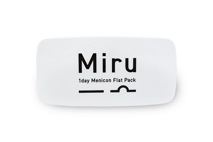 Контактные линзы - MIRU 1 day Menicon Flat Pack (30 линз) - 0