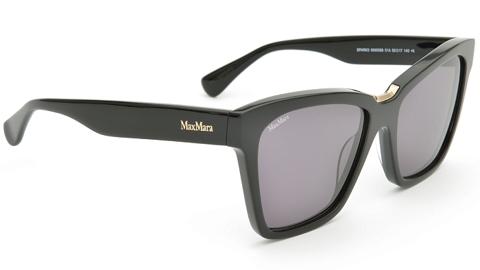 Солнцезащитные очки -  Max Mara MM 0089 01A 55 (+) - 1
