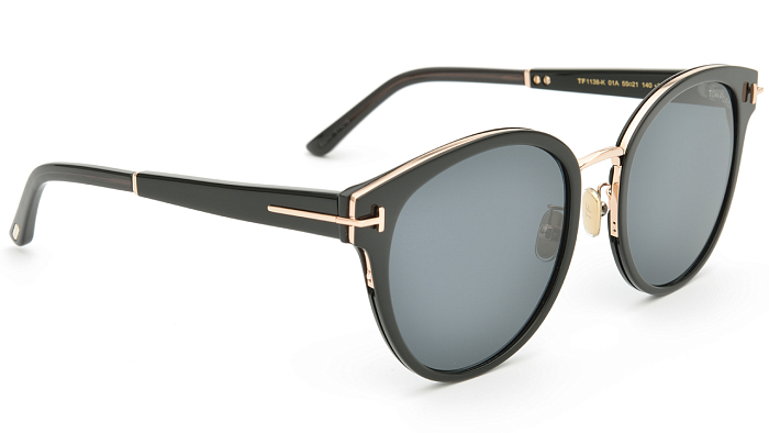 Солнцезащитные очки -  Tom Ford 1138-K 01A 55 (+) - 1