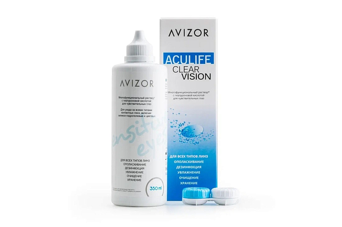 Аксессуары ACULIFE Раствор ACULIFE Clear Vision New+ 350 мл