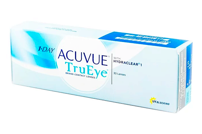 Контактные линзы - 1-Day Acuvue Tru Eye with Hydraclear (30 линз) - 2