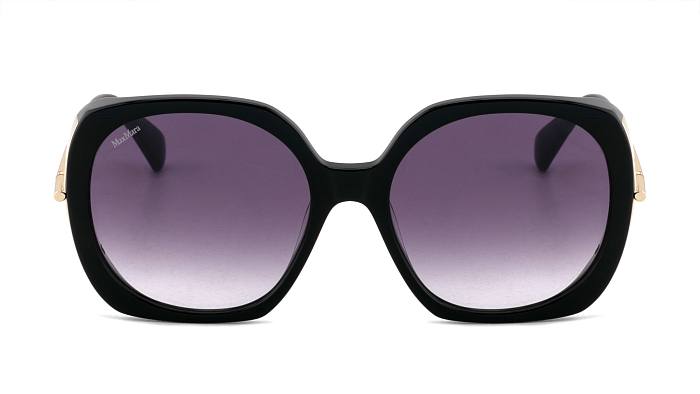 Солнцезащитные очки -  Max Mara MM 0079 01B 58 (+) - 0