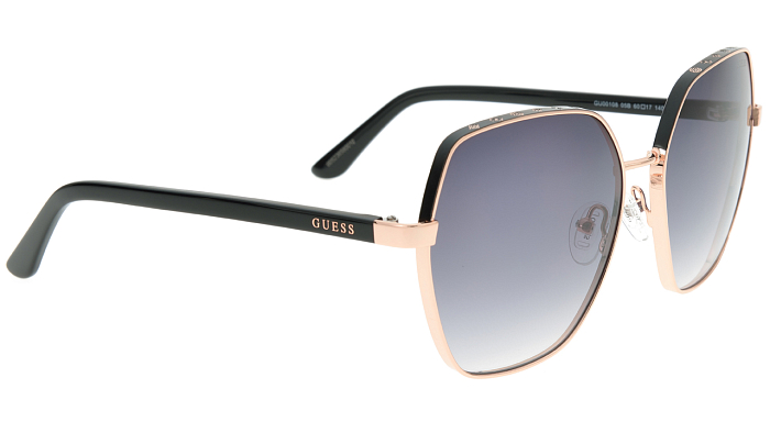 Солнцезащитные очки -  Guess 00108 05B 60 (+) - 1