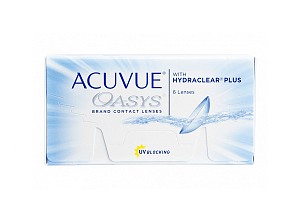 Контактные линзы Acuvue Oasys with Hydraclear plus (6 линз)