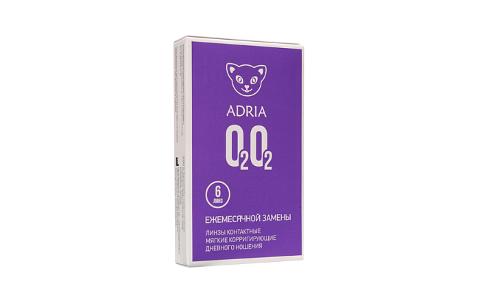 Контактные линзы - Контактные линзы ADRIA O2O2 (6 линз) - 3