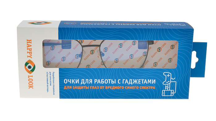 Очки для компьютера -  Happy Look I-Block 005 C1 (+0.00) - 3