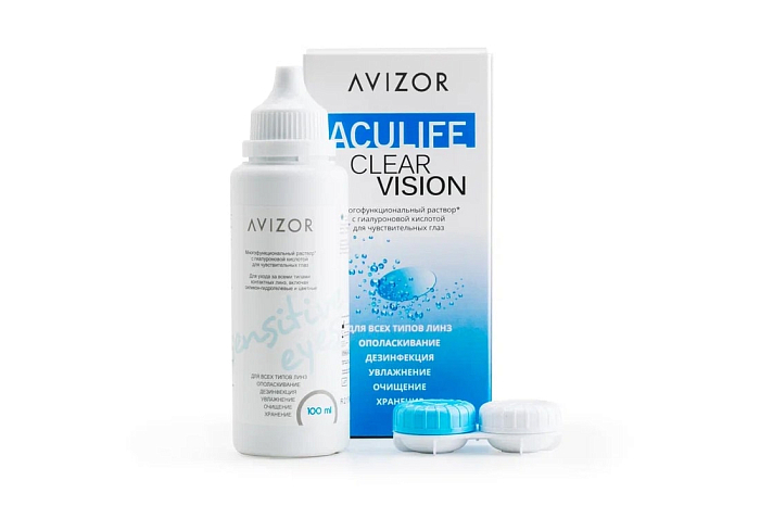 Аксессуары ACULIFE Раствор ACULIFE Clear Vision New+ 100 мл