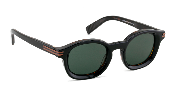 Солнцезащитные очки -  Ermenegildo Zegna 0229 05N 47 (+) - 1