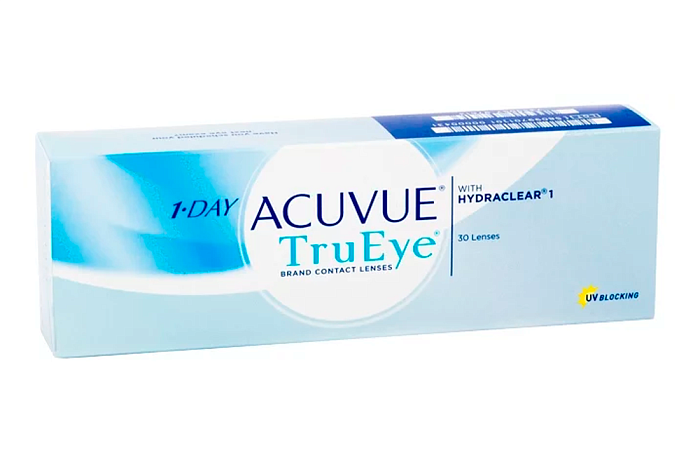 Контактные линзы - 1-Day Acuvue Tru Eye with Hydraclear (30 линз) - 1
