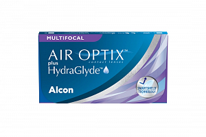 Контактные линзы AIR OPTIX plus HydraGlyde Multifocal (3 линзы)