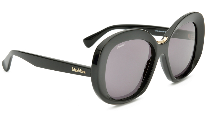 Солнцезащитные очки -  Max Mara MM 0087 01A 55 (+) - 1