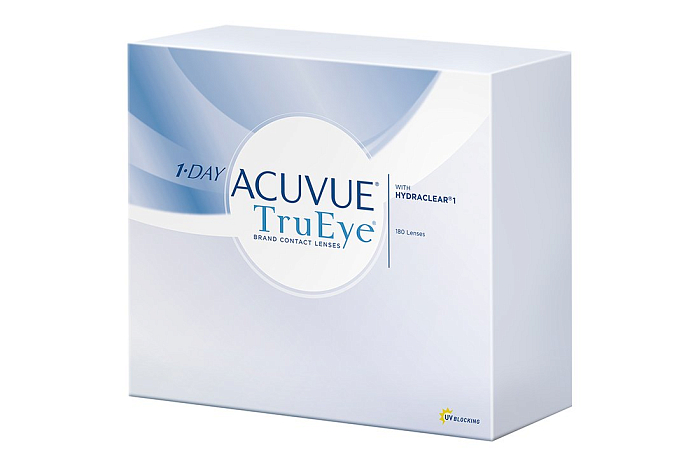 Контактные линзы - 1-Day Acuvue Tru Eye with Hydraclear (180 линз) - 1