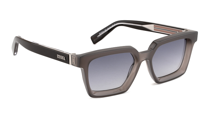 Солнцезащитные очки -  Ermenegildo Zegna 0214 20C 54 (+) - 1