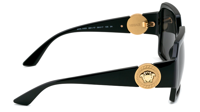 Солнцезащитные очки -  Versace 0VE4453-GB1/87 56 (+) - 2