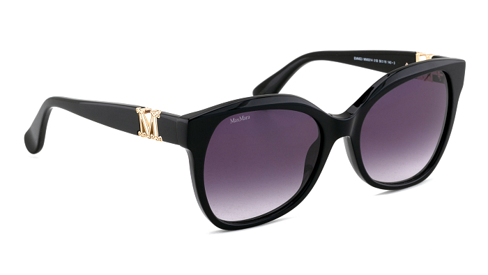 Солнцезащитные очки -  Max Mara MM 0014 01B 56 (+) - 1