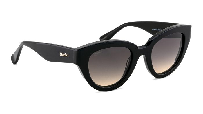 Солнцезащитные очки -  Max Mara MM 0077 01B 50 (+) - 1