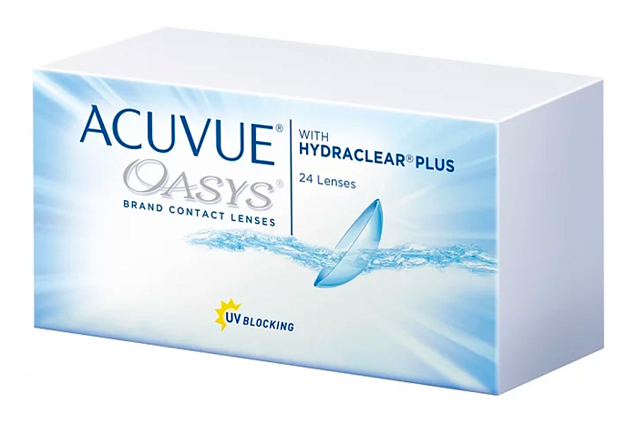 Контактные линзы - Acuvue Oasys with Hydraclear plus (24 линзы) - 2