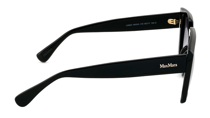 Солнцезащитные очки -  Max Mara MM 0024 01B 56 (+) - 2