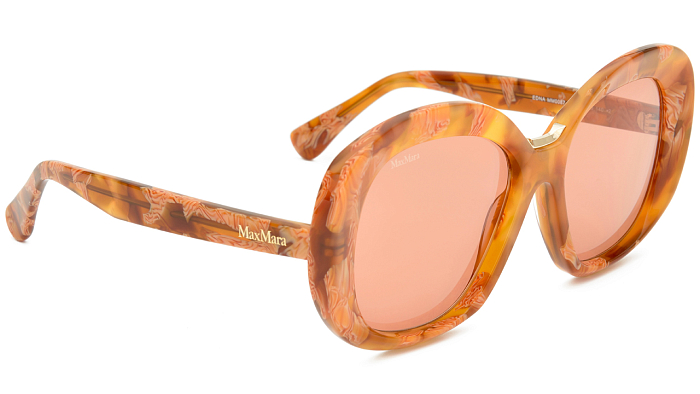 Солнцезащитные очки -  Max Mara MM 0087 56E 55 (+) - 1