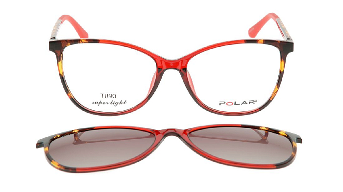 Оправы -  Polar 487-422 clip-on 54 (+) - 0