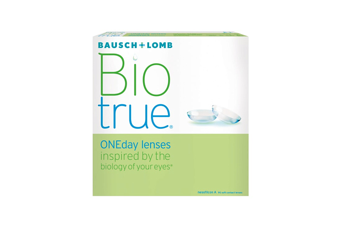 Контактные линзы - BIOTRUE ONEDay (90 линз) - 0