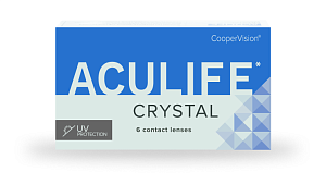 Контактные линзы ACULIFE CRYSTAL (6 линз)