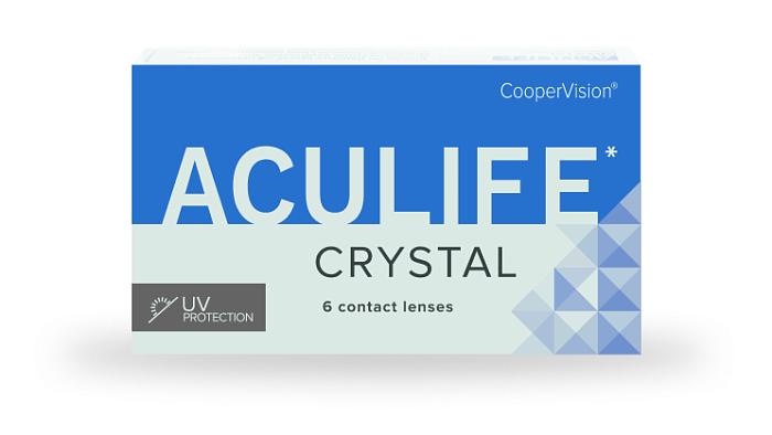 Контактные линзы - ACULIFE CRYSTAL (6 линз) - 0