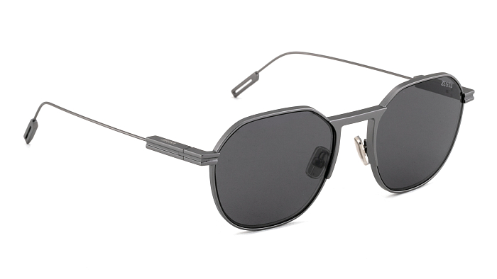 Солнцезащитные очки -  Ermenegildo Zegna 0234 09A 55 (+) - 1
