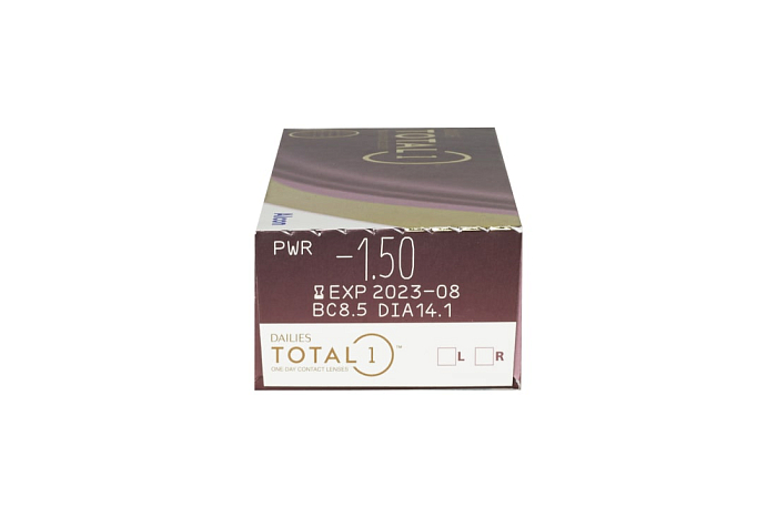 Контактные линзы - Alcon DAILIES TOTAL 1 (30 линз) - 2