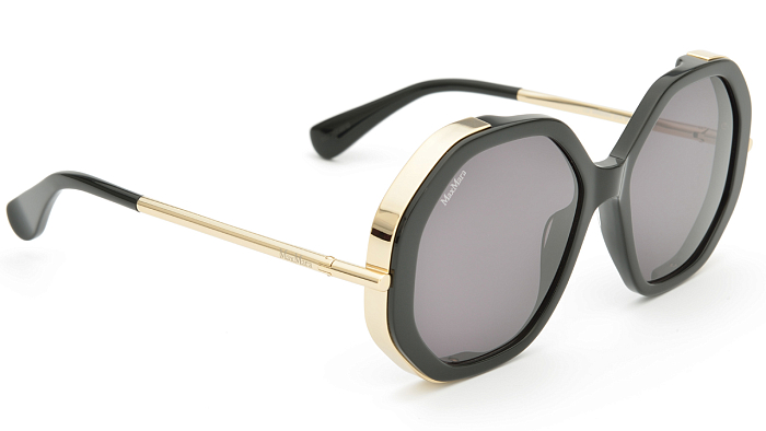 Солнцезащитные очки -  Max Mara MM 0094 01A 55 (+) - 1
