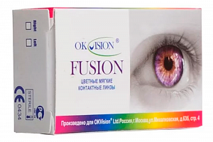 Контактные линзы OKVISION FUSION Fancy (2 линзы)