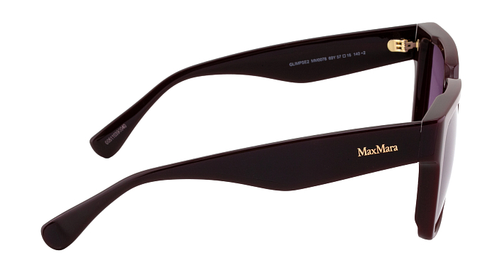 Солнцезащитные очки -  Max Mara MM 0078 69Y 57 (+) - 2