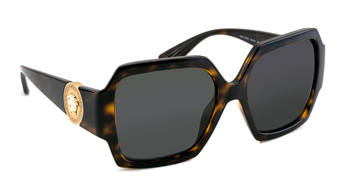 Солнцезащитные очки -  Versace 0VE4453-108/87 56 (+) - 1