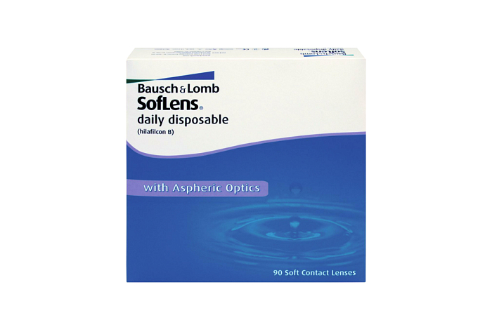 Контактные линзы - SOFLENS Daily Disposable (90 линз) - 0