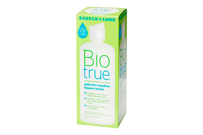 Аксессуары BIOTRUE Раствор Biotrue 300 мл