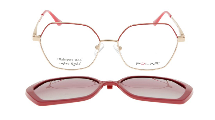 Оправы -  Polar 519-22 clip-on 54 (+) - 0