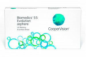Контактные линзы BIOMEDICS 55 Evolution (6 линз)